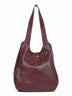 Borsa a spalla Chloé Balloon bordeaux