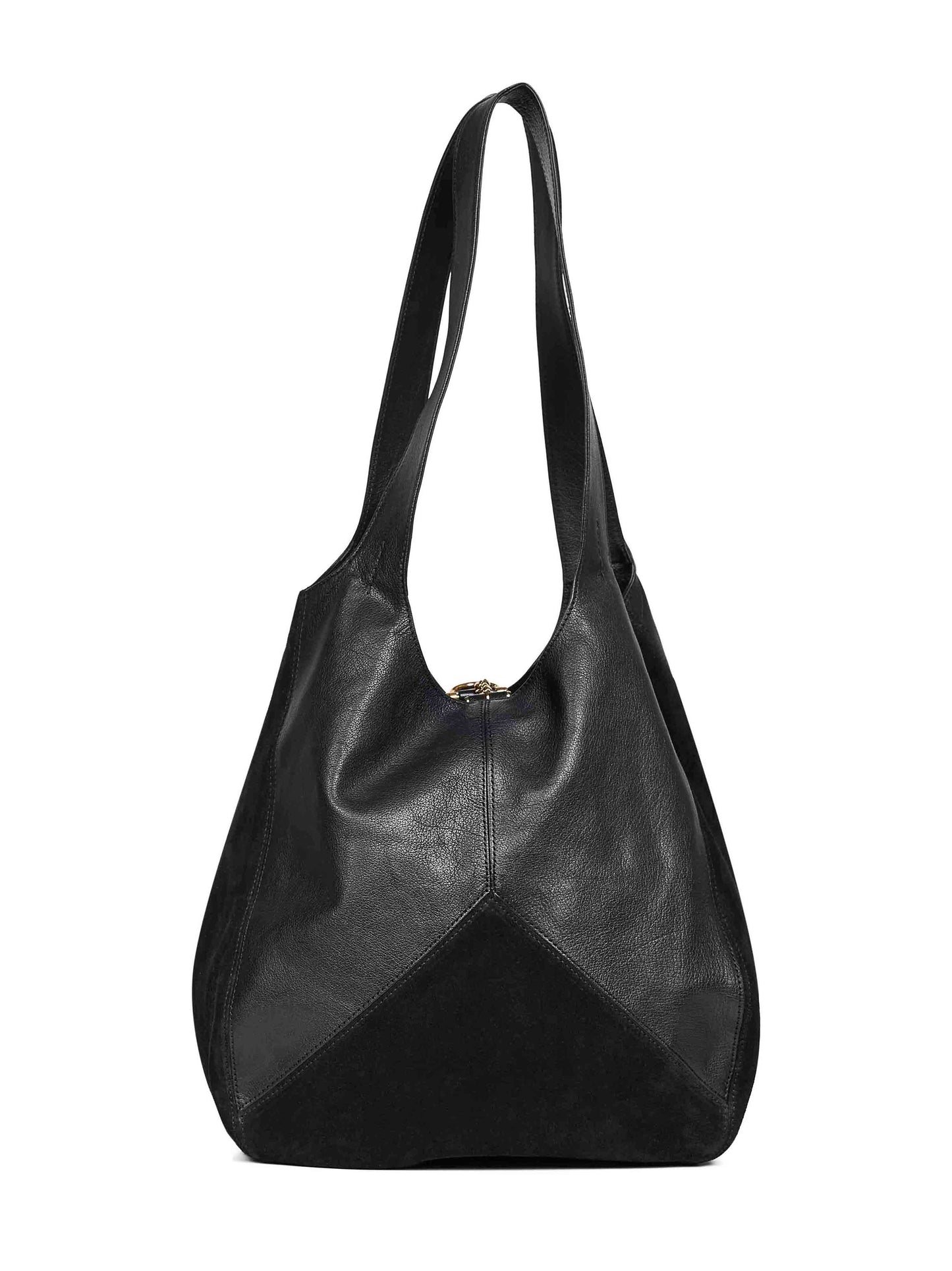 Borsa a spalla Chloé Balloon nera