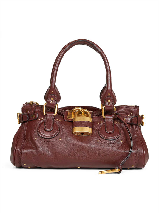Crafty brown Paddington shoulder bag