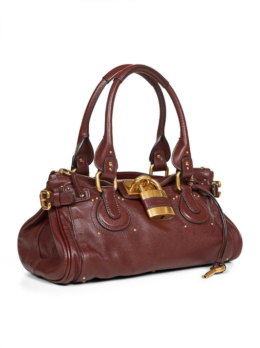 Crafty brown Paddington shoulder bag