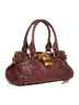 Crafty brown Paddington shoulder bag