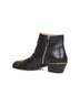 Black nappa leather Susanna ankle boots