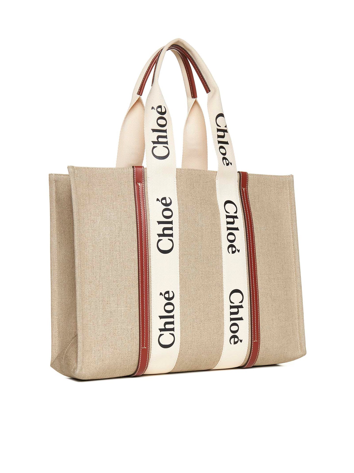 Borsa tote Woody in lino