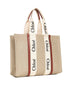 Borsa tote Woody in lino