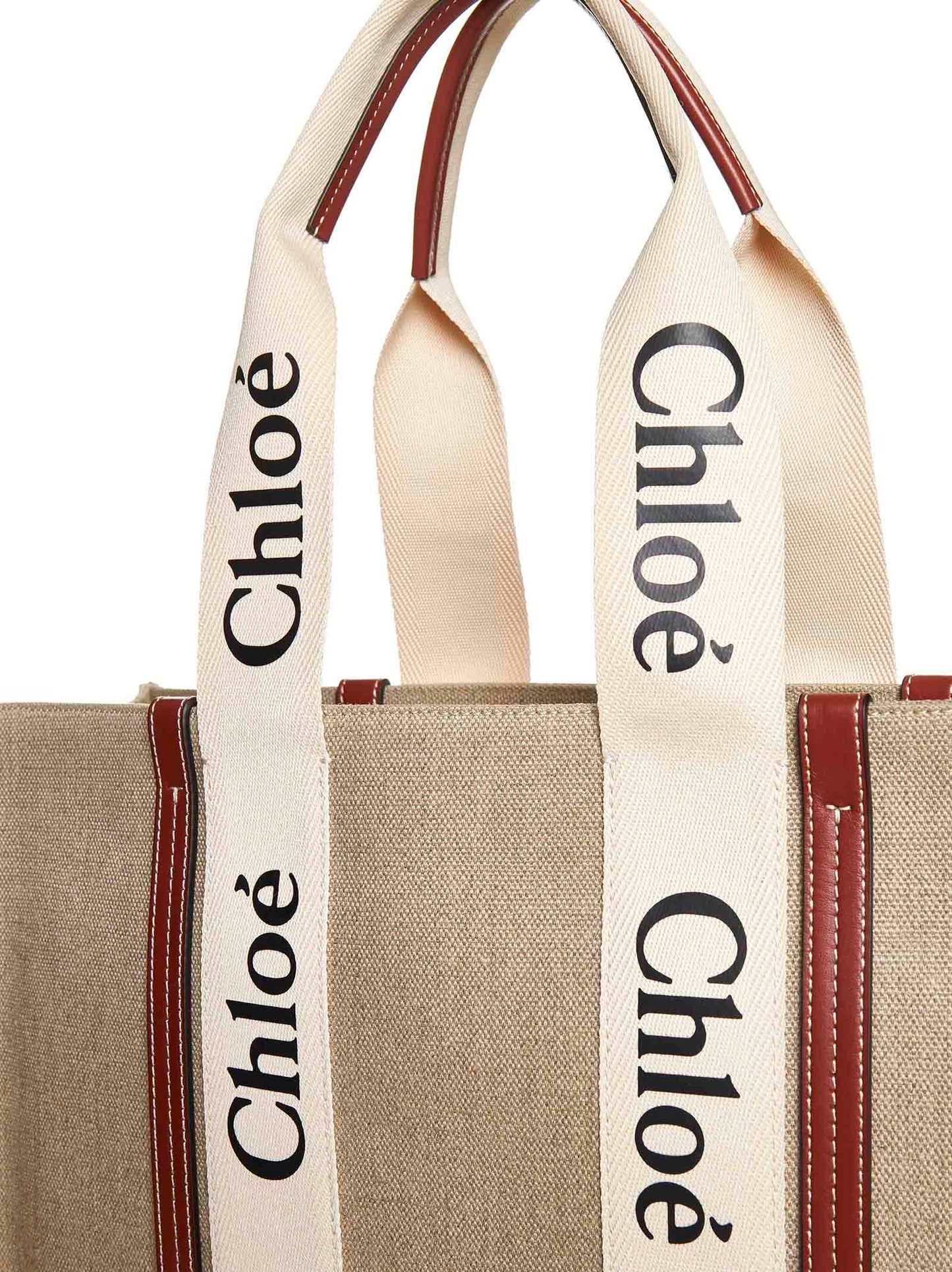 Borsa tote Woody in lino