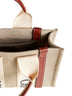 Tote bag piccola Woody in lino