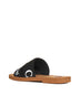 Sandali flat Woody in lino Chloè