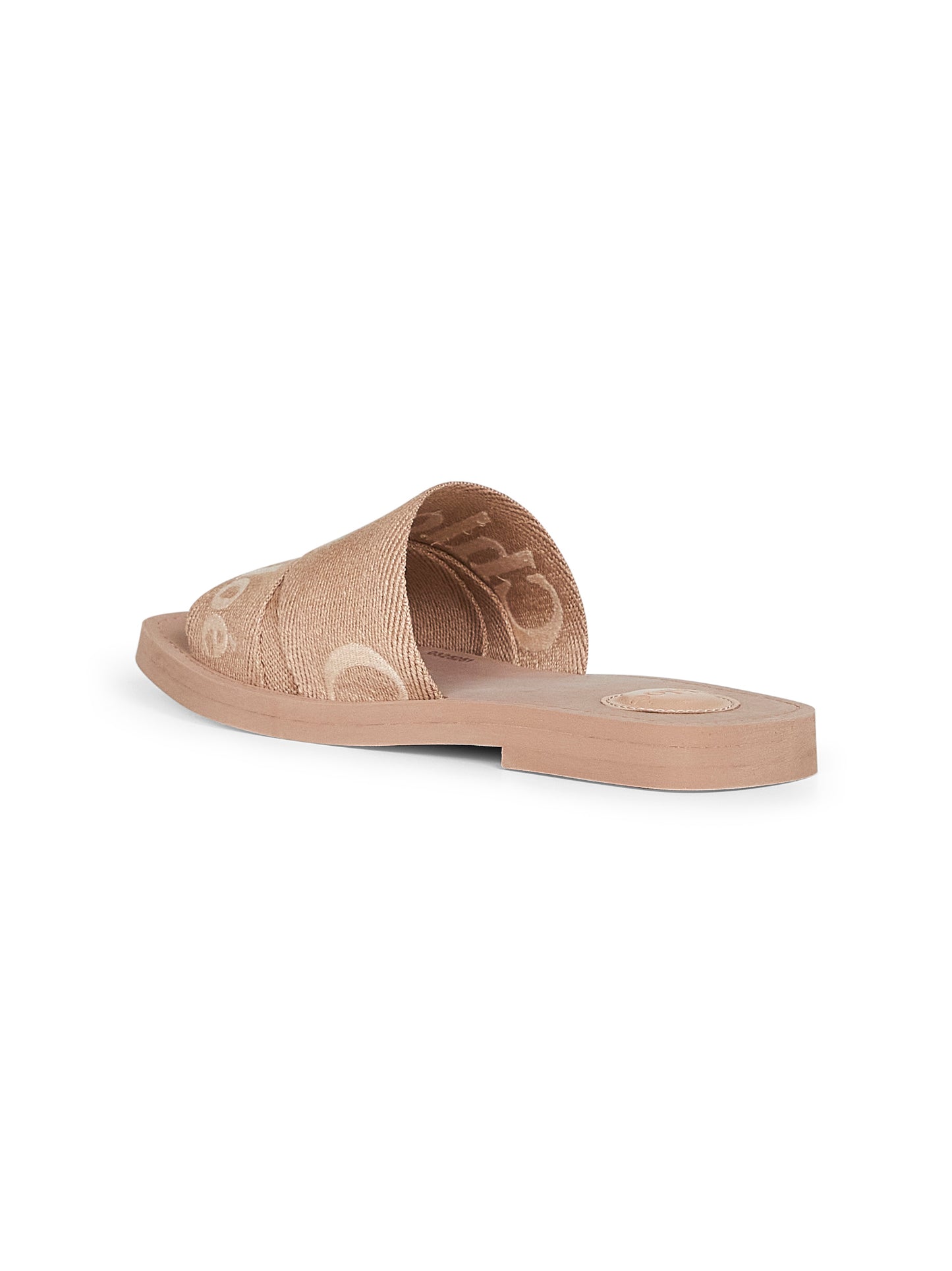 Beige Woody flat sandals