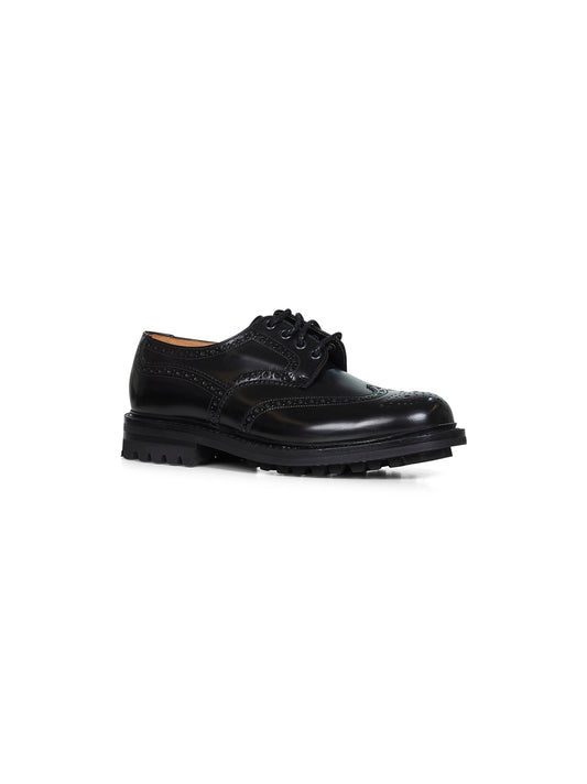 Black leather Mc Pherson LW Derby