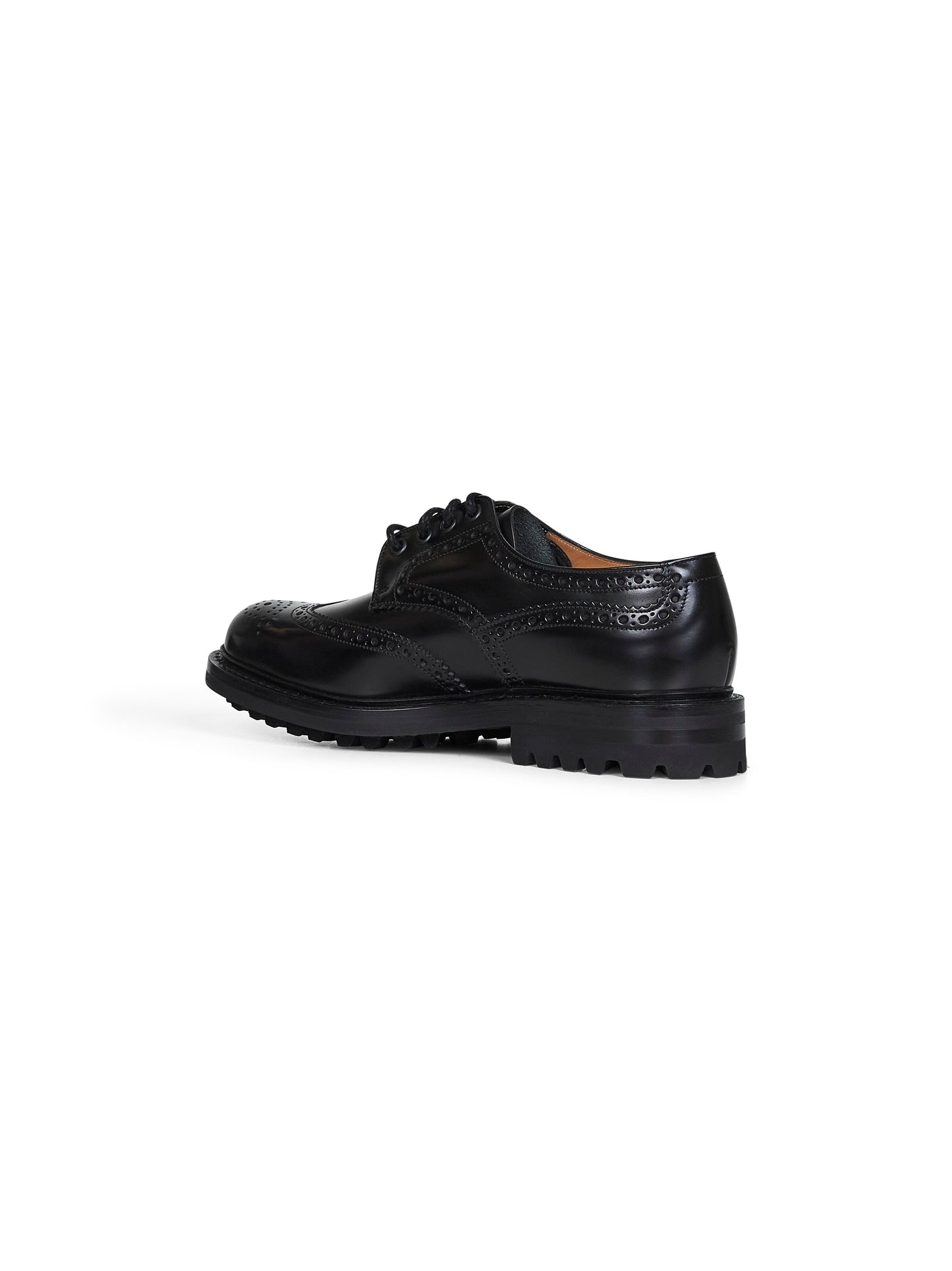 Black leather Mc Pherson LW Derby