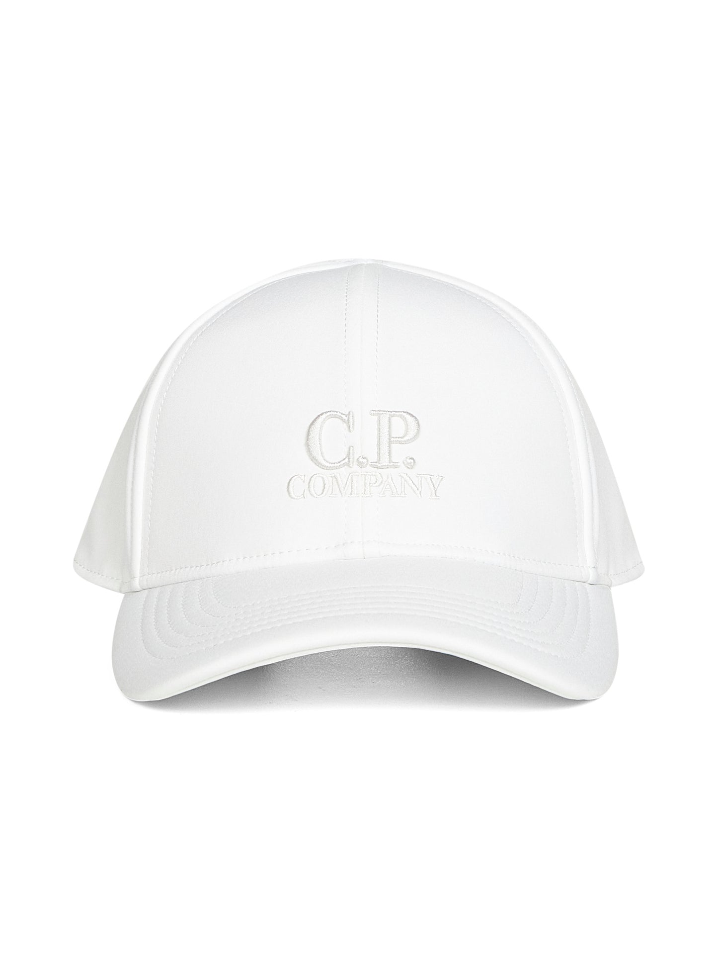 White C.P. Shell-R Logo baseball cap