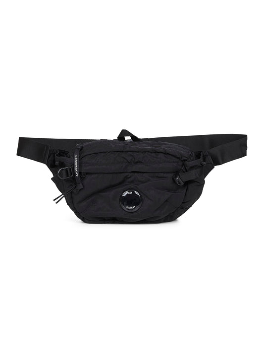 Black crossbody rucksack