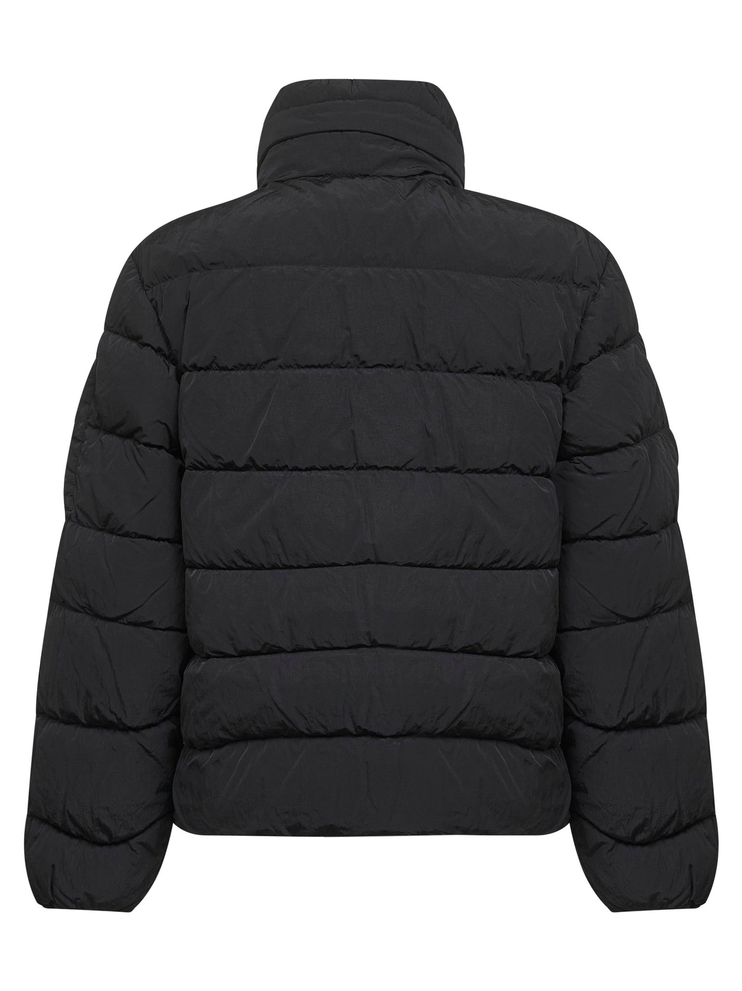 Black Chrome-R hooded down jacket