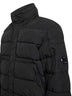 Black Chrome-R hooded down jacket