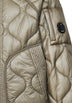 Grey Padded Hooded Liner down jacket