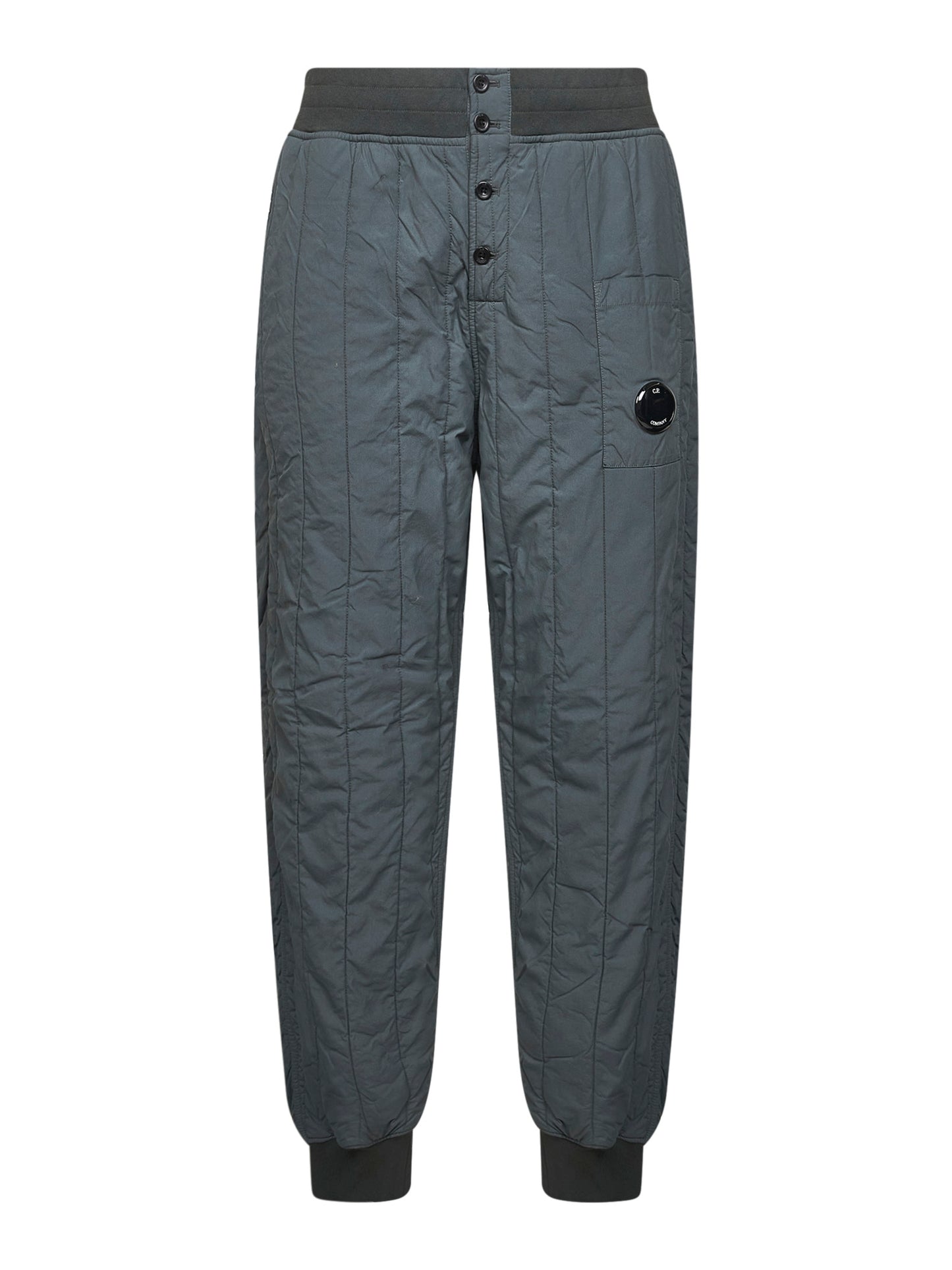Grey GD Liner Padded jogger trousers
