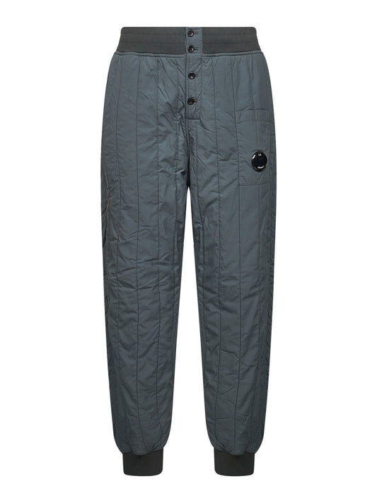 Grey GD Liner Padded jogger trousers