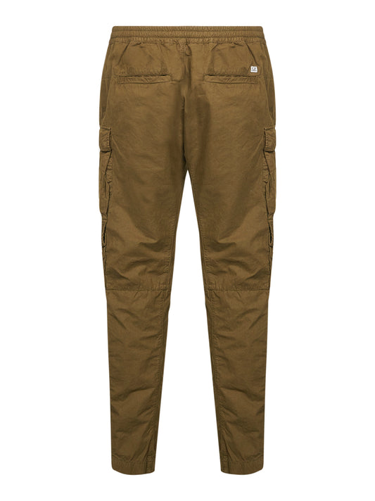 Green Microreps Regular Cargo trousers