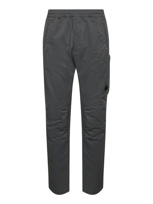 Grey Diagonal Flatt Nylon Regular cargo trousers