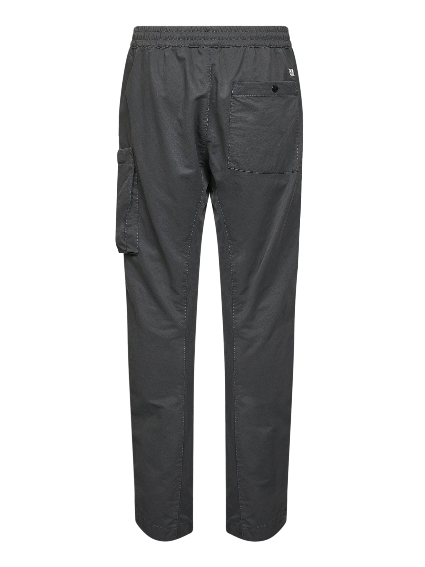 Grey Diagonal Flatt Nylon Regular cargo trousers