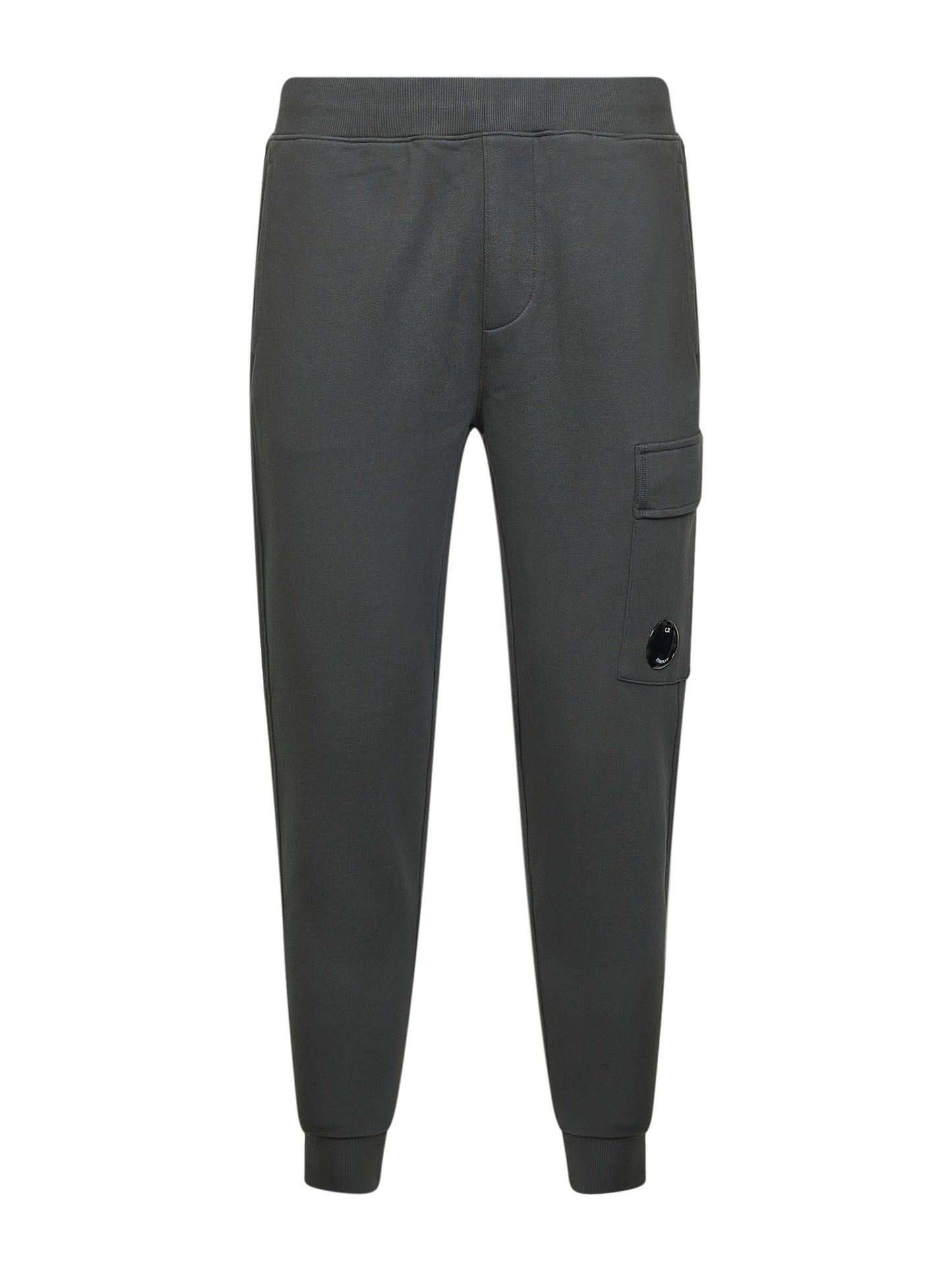 Green Diagonal Raised Fleece Lens sweatpants