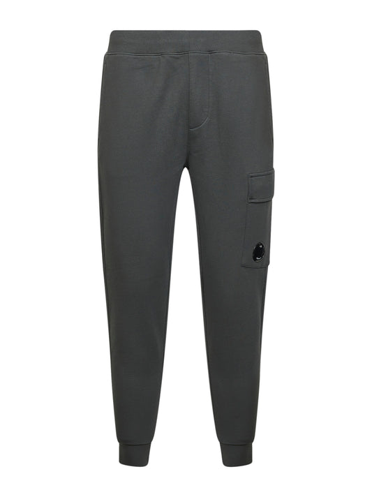 Green Diagonal Raised Fleece Lens sweatpants