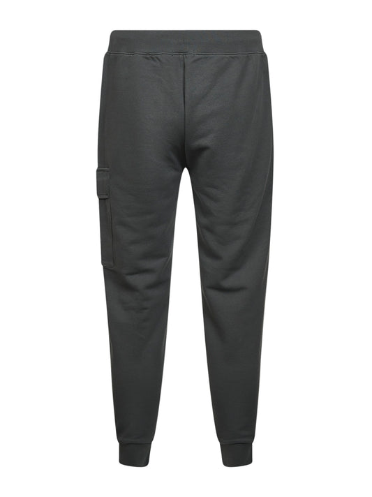 Green Diagonal Raised Fleece Lens sweatpants