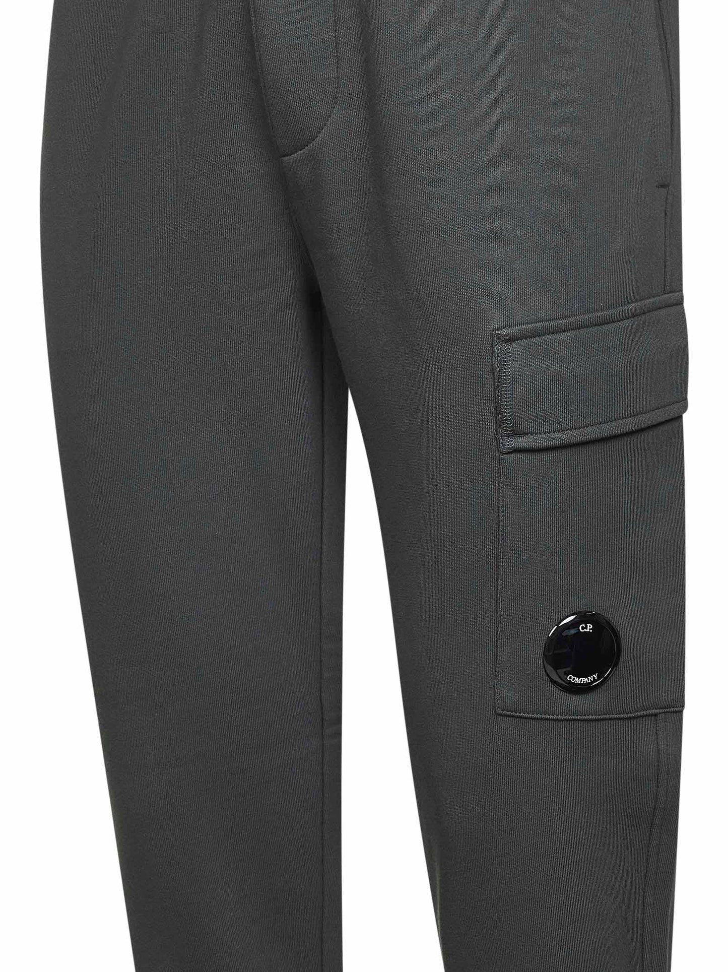 Green Diagonal Raised Fleece Lens sweatpants