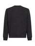 Black Diagonal Raised Fleece Crewneck Lens sweatshirt
