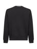 Black Diagonal Raised Fleece Crewneck Lens sweatshirt