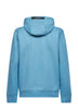 Light Blue Diagonal Raised Fleece Hooded Lens hoodie