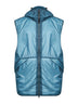 Light Blue Nada Shell Goggle padded hooded vest