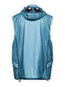 Light Blue Nada Shell Goggle padded hooded vest