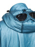 Light Blue Nada Shell Goggle padded hooded vest
