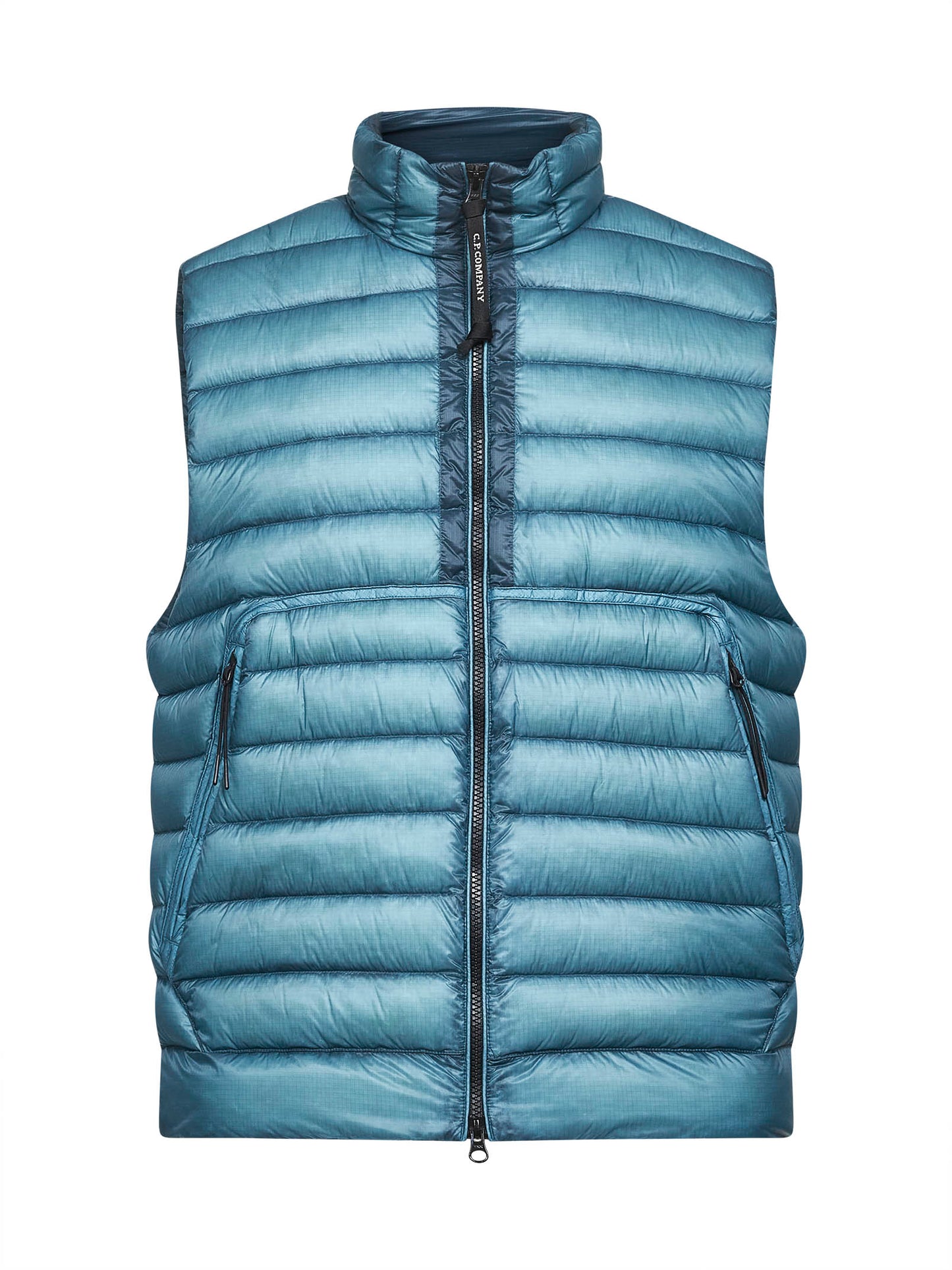 Light blue D.D. Shell padded vest