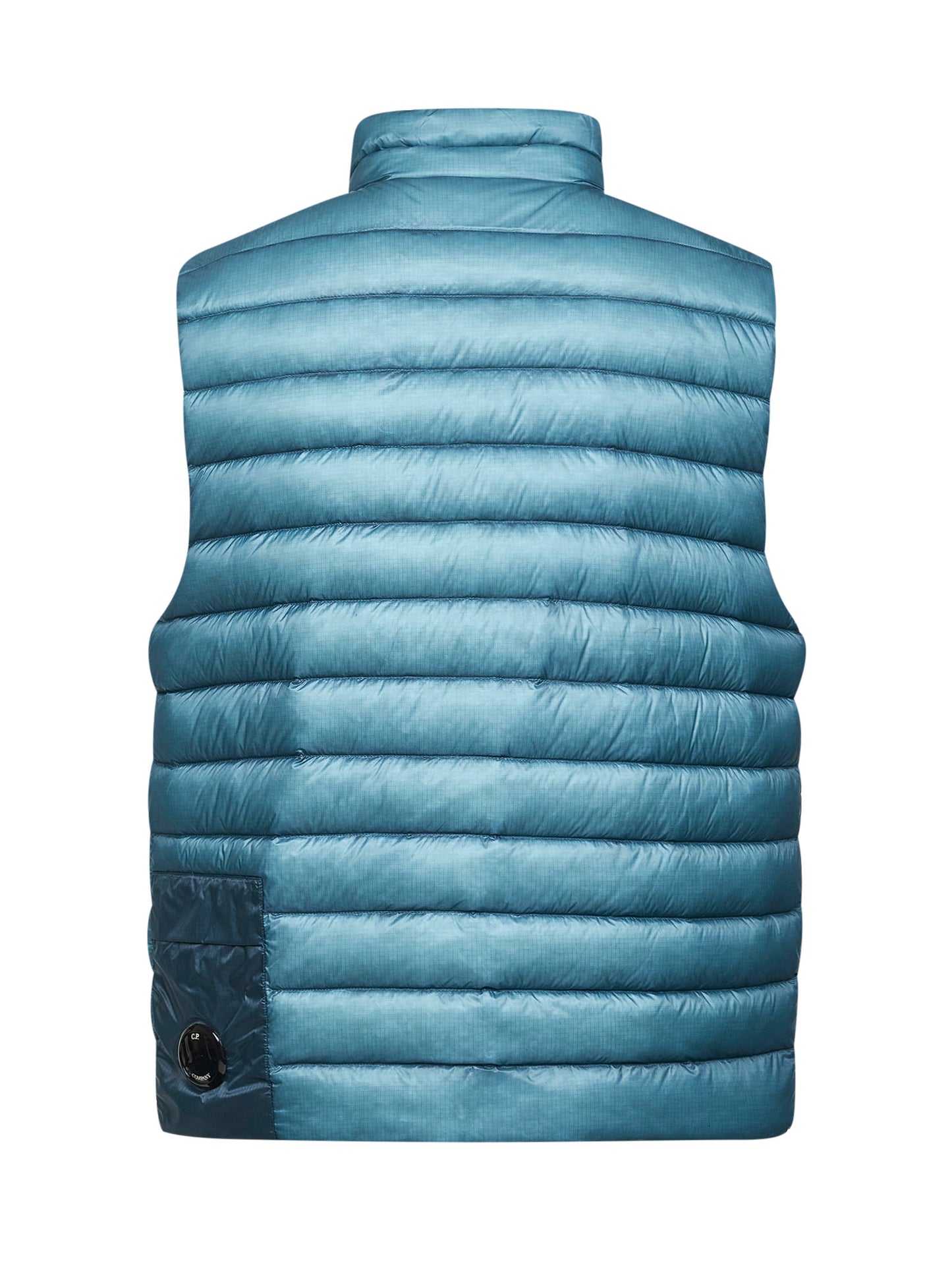 Light blue D.D. Shell padded vest