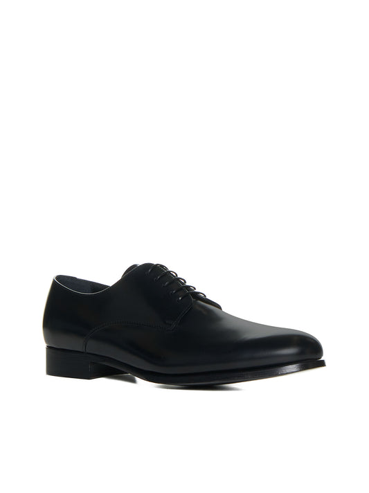 D 4.0 Leather derby shoes
