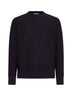 Silk and wool crewneck sweater
