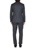 D4.0 grey pinstripe suit