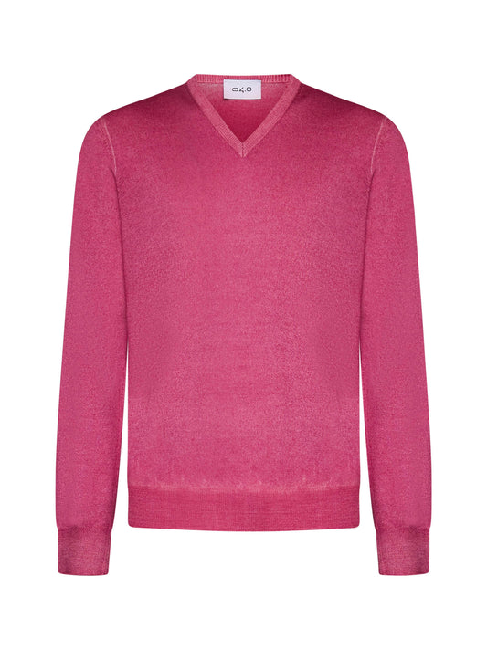 Pink wool sweater