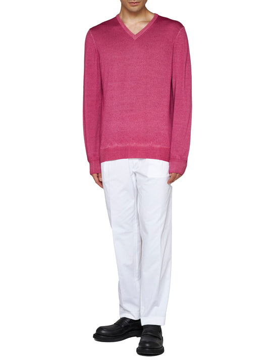 Pink wool sweater