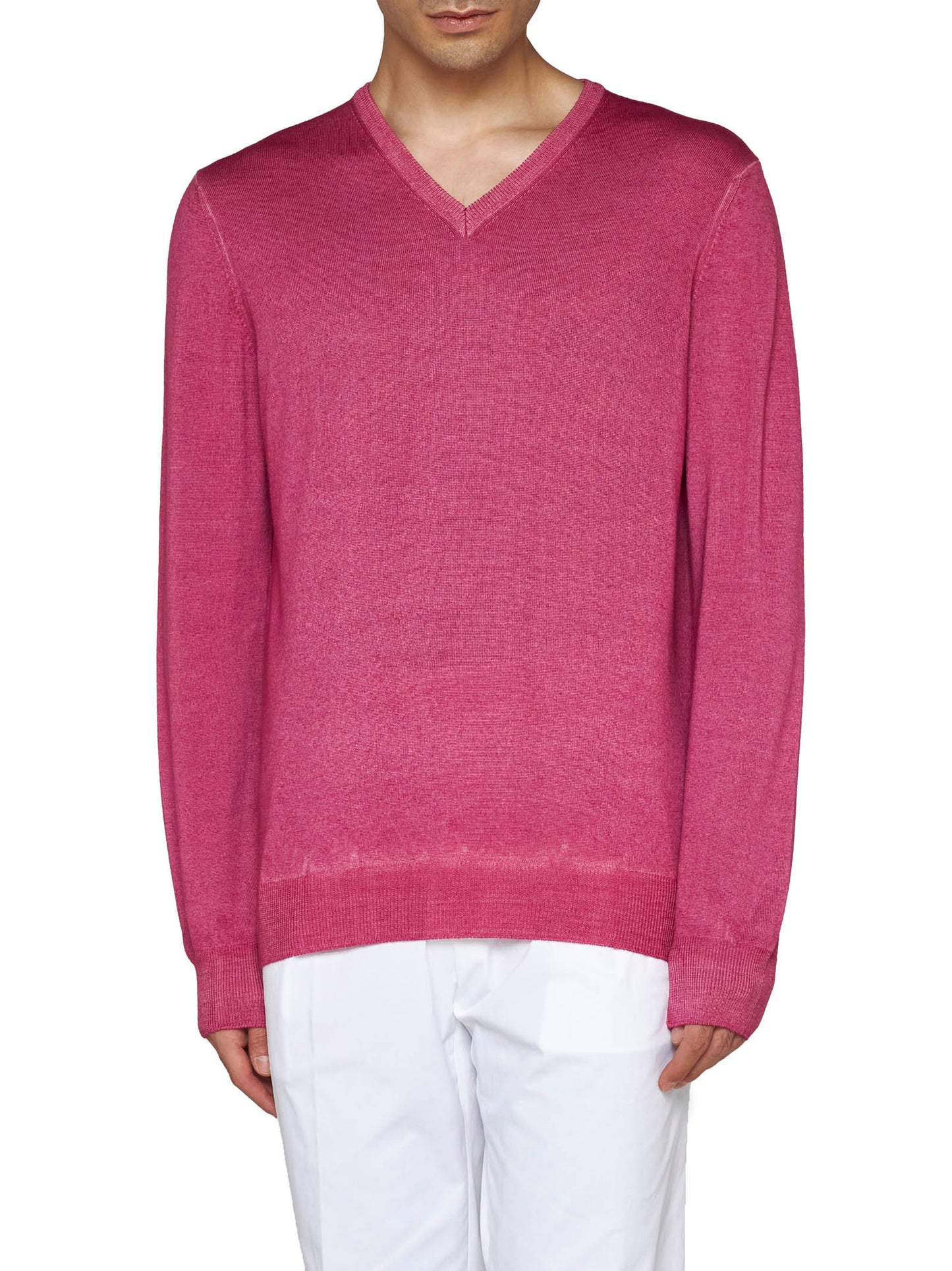 Pink wool sweater