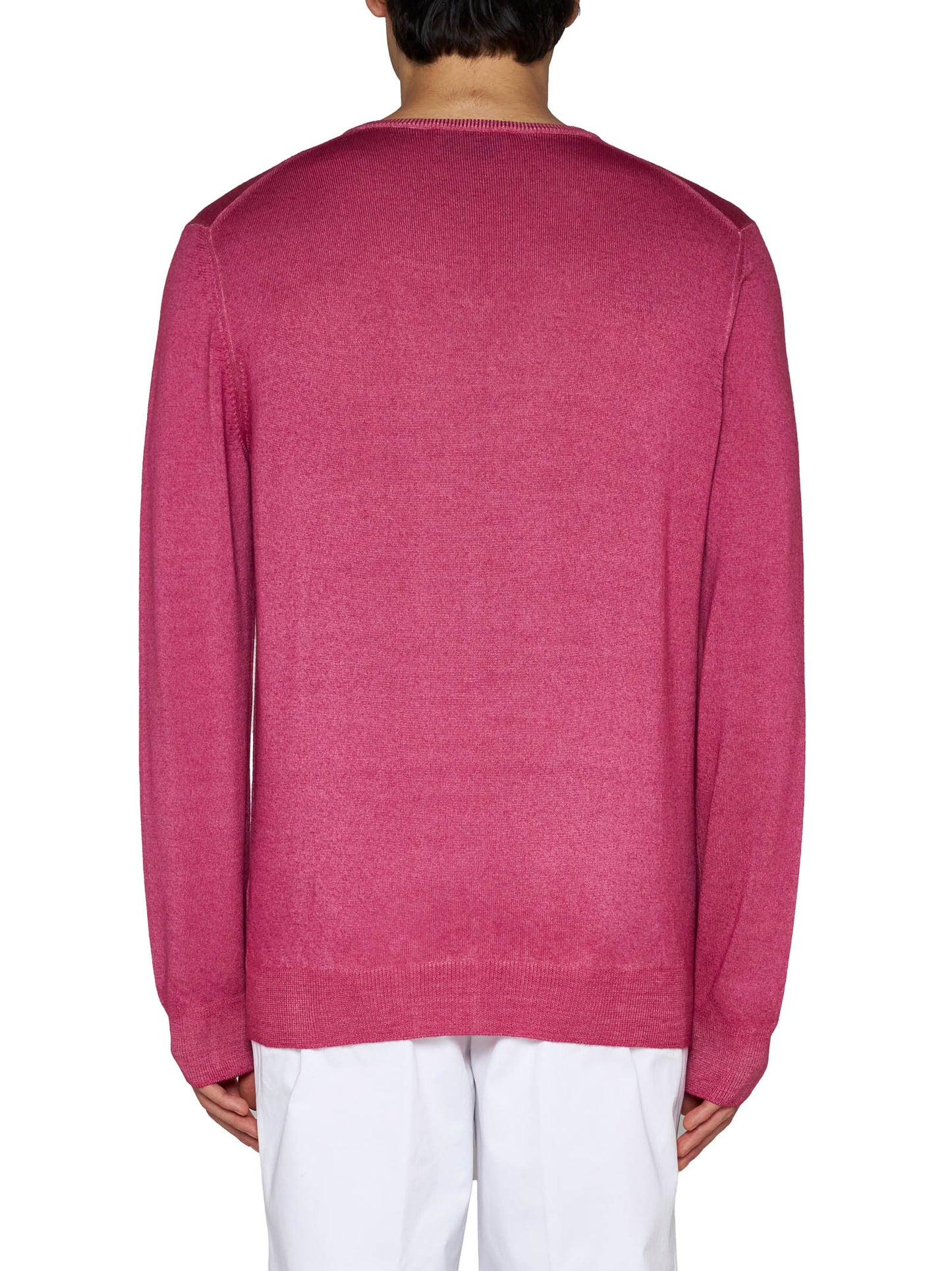 Pink wool sweater