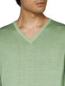Virgin wool crew-neck