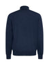 Blue virgin wool turtleneck sweater