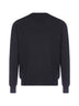 Blue wool crewneck sweater