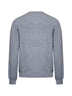 Grey cashmere crewneck sweater