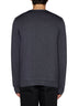 Grey wool crewneck sweater