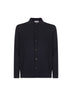 Blue virgin wool knit shirt