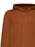 Brown wool hoodie